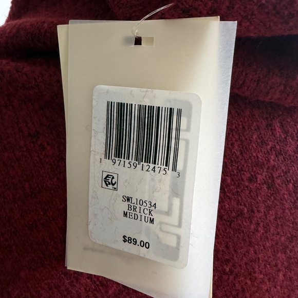 Elan Vanilla Sweater in Brick Size Medium - Picture 5 of 6